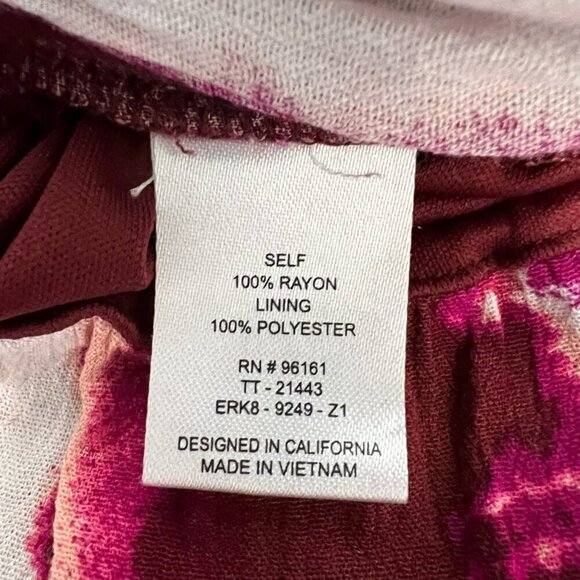 Gypsies & Moondust Womens Jumpsuit Multicolor Tie Dye Off Shoulder Sleeve M New - Picture 10 of 12